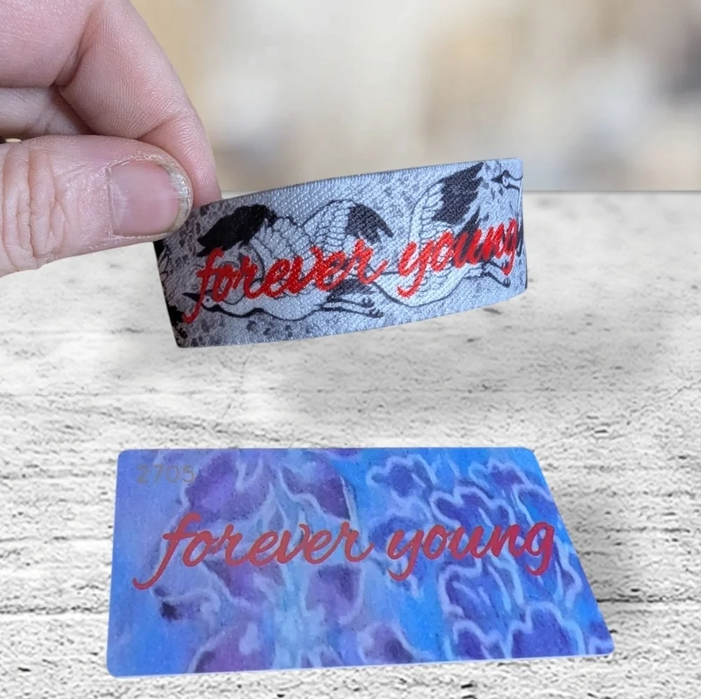 🖤 ZOX “Forever Young” Wristband — Retired • Complete Set Size Medium